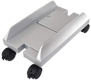 Cpu Stand, Verstelbare Verwijderbare Computer Mainframe Opbergrek Met 4 Zwenkwielen Voor Pc Desktop Computer