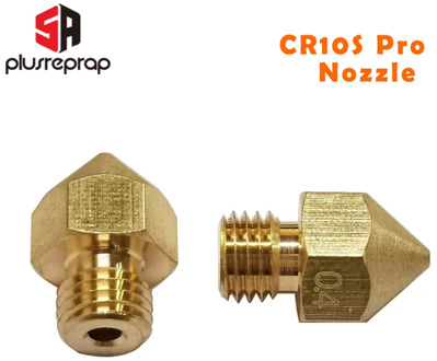 CR-10S Pro Brass Nozzle Throat Heated Block for 3D Printer Hotend 1.75MM Filament J-head cr10S PRO Heat Block M6x0.75 Thread
