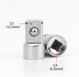 CR-V Staal Socket Ratchet Converter Adapter Reducer 1/2 "Naar 1/4" 1/2 "Om 1/4" Auto Fiets Garage reparatie Tools Kleine Socket Gereedschap