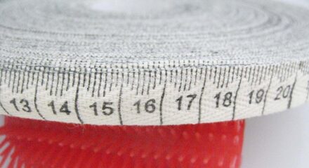 CR0007 breedte 12 MM/15 MM/20 MM Gedrukt 20 cm & 100 cm Heerser 100% Katoen Lint 30 meter craft accessoires 20CM on V 15mm wide