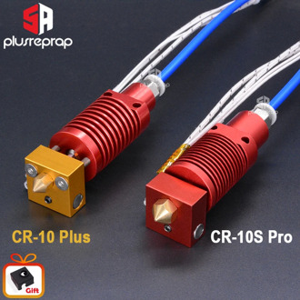 CR10 Plus Pro 12V/24V Extruder Hotend Nozzle Kit Aluminum Block with Heater Thermistor for Ender-3 CR-10S Pro 3D Printer Parts