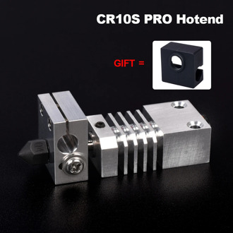 CR10S PRO Hotend Swiss MK8 Hardened Steel Nozzle Heatsink Titanium Block Heat Break 3D Printer Upgrade Kit for CR-10S PRO Printe