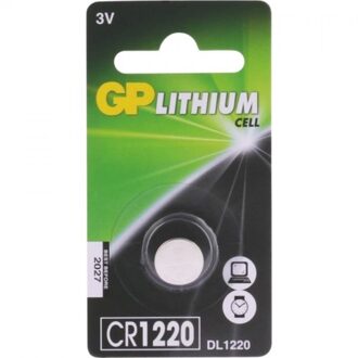 CR1220 Knoopcel Lithium Batterij