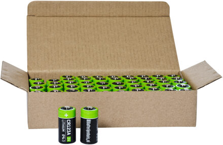 CR123A batterijen bulk 50x