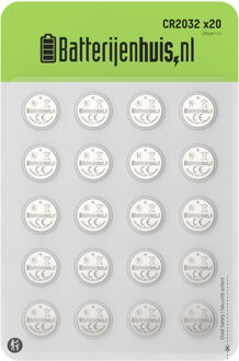 CR2032 Batterijen 20x