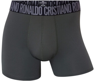 CR7 Heren boxershorts sportondergoed microfiber zwart/groen/grijs 5-pack Veelkleurig