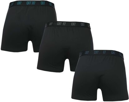 CR7 herenslips van microvezel, set van 3, grijs Zwart