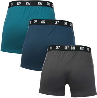 CR7 herenslips van microvezel, set van 3, meerkleurig - maat S Veelkleurig