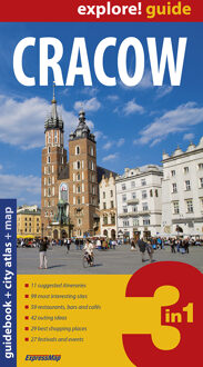 Cracow Explore Guide + City Atlas + Map