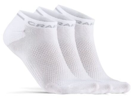 Craft 3 stuks Core Dry Shafless Socks * Actie * Zwart,Wit - Maat 34/36,Maat 37/39,Maat 40/42,Maat 43/45,Maat 46/48