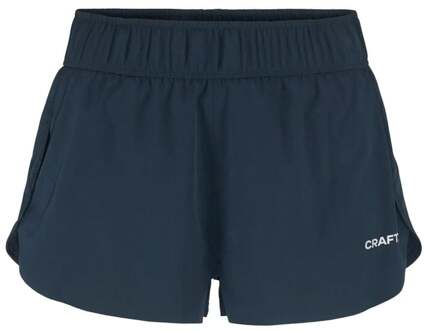 Craft ADV Essence 2in 2 Hardloopshorts Dames-Donkerblauw - M