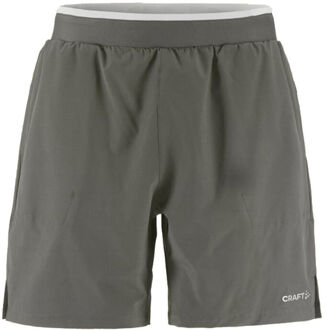 Craft ADV Essence 2in1 2 Hardloopshorts Heren-Grijs - M