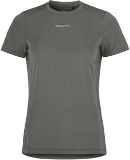 Craft Adv Essence S/S Tee 2 Dames Grijs - M