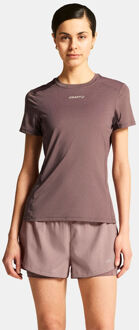 Craft Adv Essence S/S Tee 2 Dames Paars - M