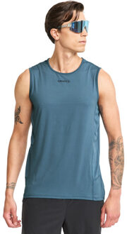 Craft Adv Essence Singlet T-Shirt Heren donkerblauw - L