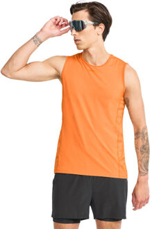 Craft Adv Essence Singlet T-Shirt Heren oranje - L