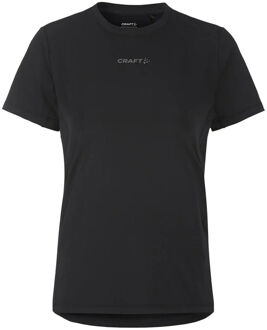 Craft ADV Essencesleeve 2 Hardloopshirt Dames-Zwart - S,M,L,XL,XXL