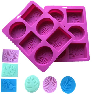 Craft Art Palm olive leaves Silicone Soap Mold Craft Molds DIY Handmade Soap Molds
