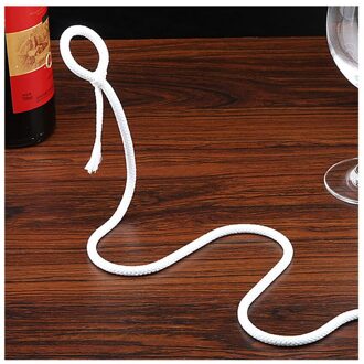 Craft Chain Wijnrek Magie 3D Opgeschort Alcohol Fles Houder Wit Touw Wijn Fles Houder Praktische Home Kitchen Bar