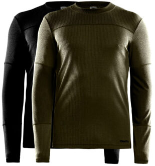 Craft core 2-pack baselayer tops m - - maat M Zwart
