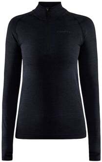 Craft Core Dry Active Comfort HZ Thermoshirt Dames Zwart - L