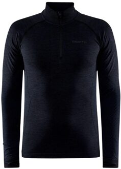 Craft Core Dry Active Comfort LS Shirt Junior zwart - 158