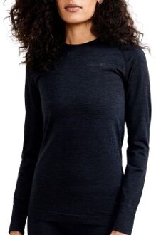 Craft Core Dry Active Comfort LS W Zwart,Roze - X-Small,Small,Medium,Large,X-Large