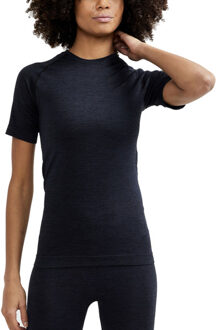 Craft Core Dry Active Comfort T-Shirt Dames zwart/zwart - XL