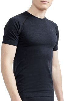 Craft Core Dry Active Comfort Thermoshirt Heren donker blauw - zwart - S