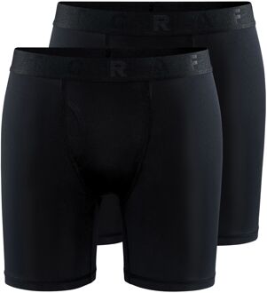 Craft Core Dry Boxer 6inch 2 Pack - Black - L