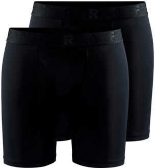 Craft Core Dry Boxer 6inch 2 Pack - Black - L