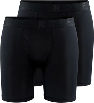 Craft Core Dry Boxer 6inch 2 Pack - Black - XL