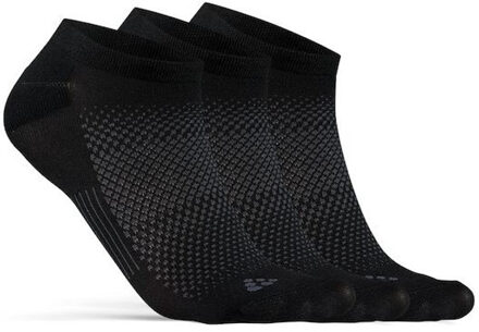 Craft Core Dry Footies 3-Pack zwart - 40-42