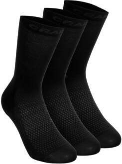 Craft Core Dry High Hardloopsokken Unisex zwart - S,34-36,37-39,40-42,43-45