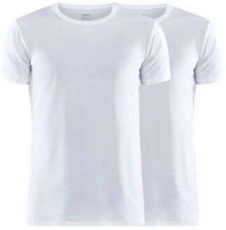 Craft Core Dry Multi T-Shirt 2-Pack Heren wit - S