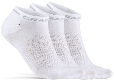 Craft Core Dry Shafless Sokken 3-Pack wit - 46-48