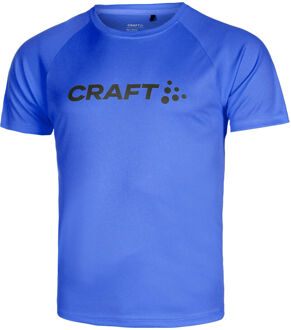 Craft Core Essence Logo Hardloopshirt Heren-Blauw - XXL