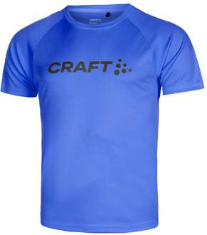 Craft Core Essence Logo Hardloopshirt Heren-Blauw - XXL