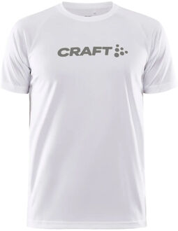 Craft Core Essence Logo Hardloopshirt Heren-Wit - M