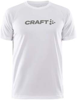 Craft Core Essence Logo Hardloopshirt Heren-Wit