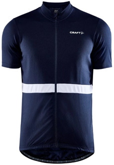Craft Core  Fietsshirt - Maat S  - Mannen - donkerblauw/wit