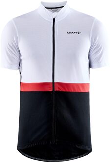 Craft Core  Fietsshirt - Maat S  - Mannen - wit/zwart/rood