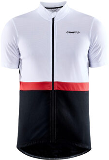 Craft Core  Fietsshirt - Maat S  - Mannen - wit/zwart/rood