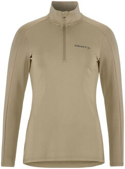 Craft Core Gain Midlayer Hardloopshirt Dames-Zand - XXL