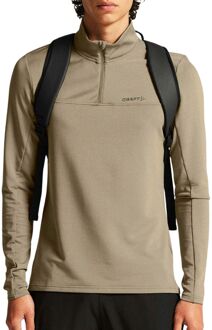 Craft Core Gain Midlayer Hardloopshirt Heren beige - XL
