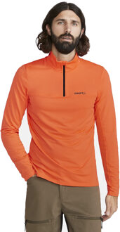 Craft Core Gain Midlayer Shirt Heren oranje - XL