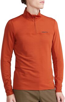 Craft Core Gain Midlayer Shirt Heren oranje - XXL