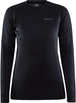 Craft Core Warm Baselayer Shirt Dames zwart