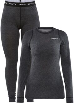 Craft Core Wool Merino Set Thermoshirt Dames - Maat M