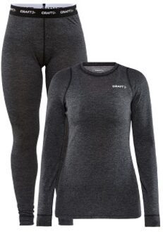 Craft Core Wool Merino Set W Zwart - X-Small,Small,Medium,Large,X-Large,XX-Large